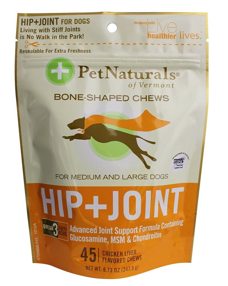 MyDogLikes reviews Pet Naturals Hip and Joint supplements