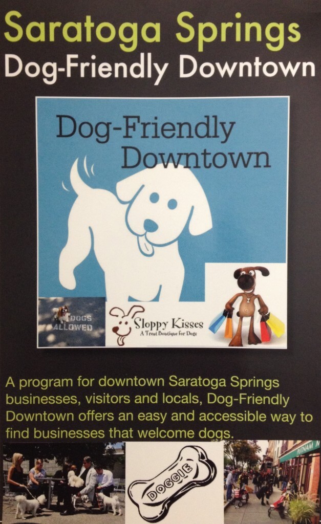  Saratoga Springs Dog-Friendly Downtown Flyer