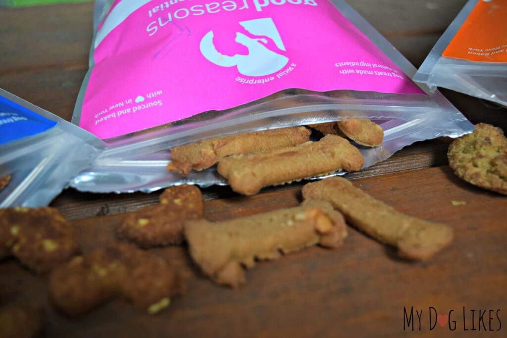 MyDogLikes reviews Good Reasons dog treats