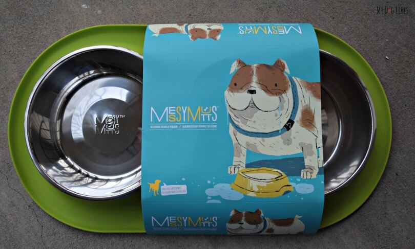 MyDogLikes review of the Messy Mutts Double Feeder