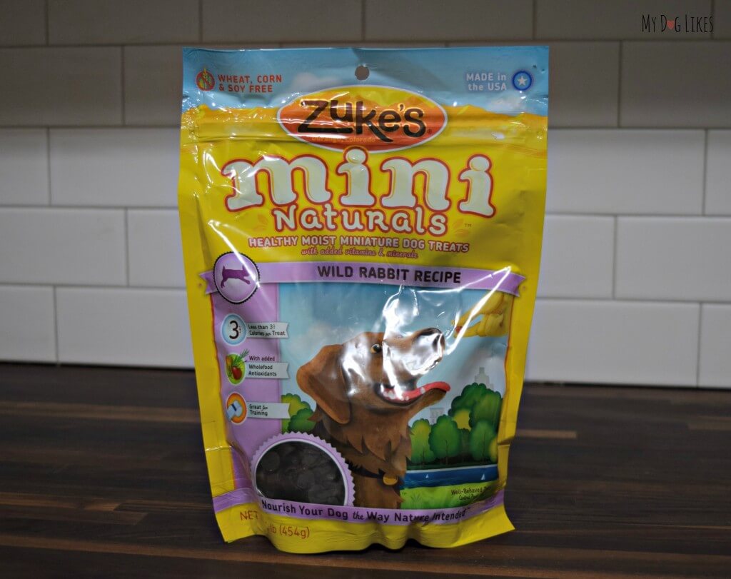 One of the many flavors of Zuke's Mini Naturals! The Wild Rabbit is sourced from New Zealand.