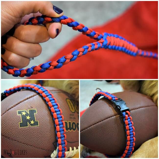 Paracord Dog Collars and Leashes from Pudin's Paw!