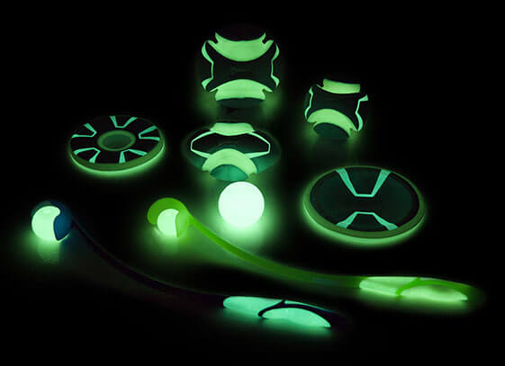 Chuckit! Toys Maxglow line of glow in the dark dog toys will bring some fun to those evening and nighttime walks!