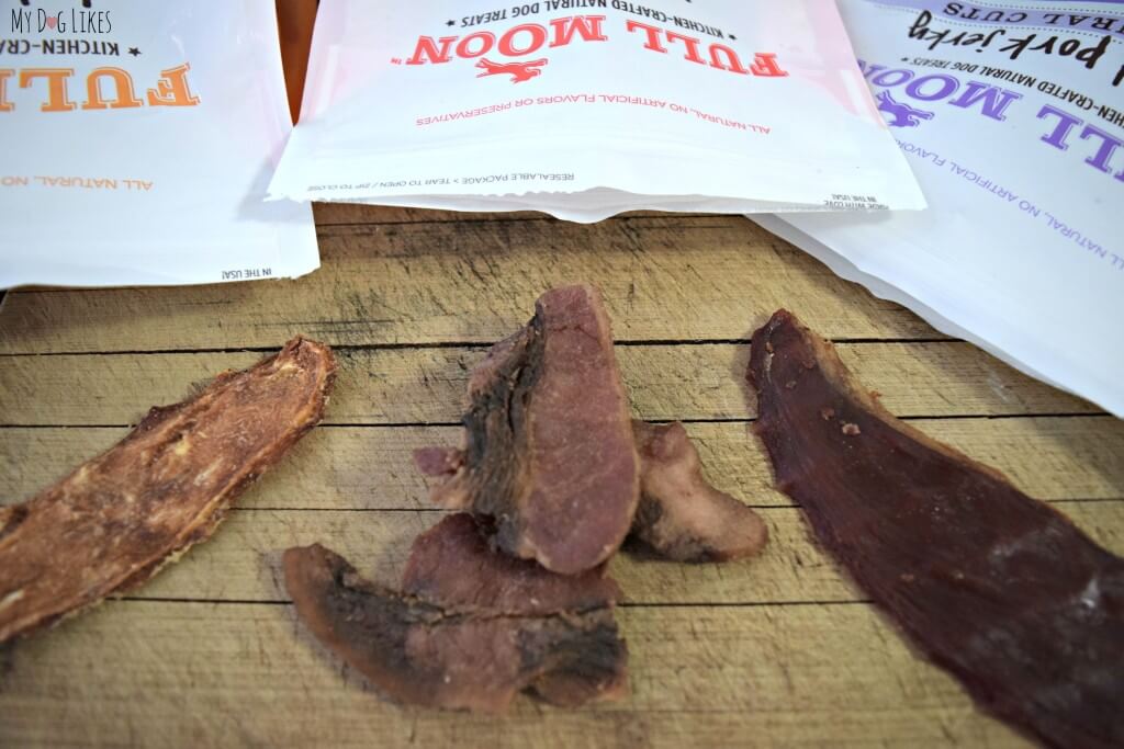 Full Moon Pet Bacon and Jerky Dog Treats