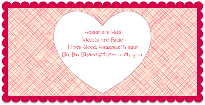 A short dog valentine poem from Charlie! He is excited to share Good Reasons Dog Treats with his friends!