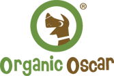 The logo for Organic Oscar dog grooming products