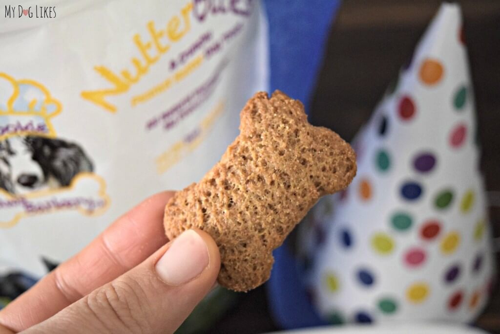 MyDogLikes reviews NutterBites - Paws Barkery's all natural peanut butter dog treats