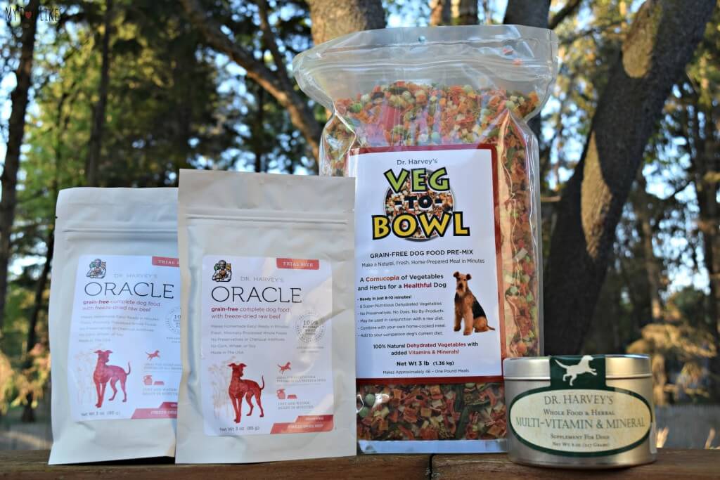 Taking a look at the various forms of Dr. Harvey's for our official Dr. Harvey's Dog Food Review