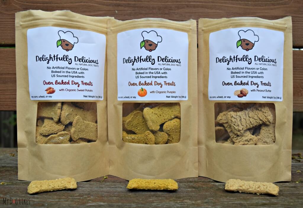 Showcasing the Delightfully Delicious line of All Natural Dog Biscuits. These treats are baked right here in Rochester, NY!