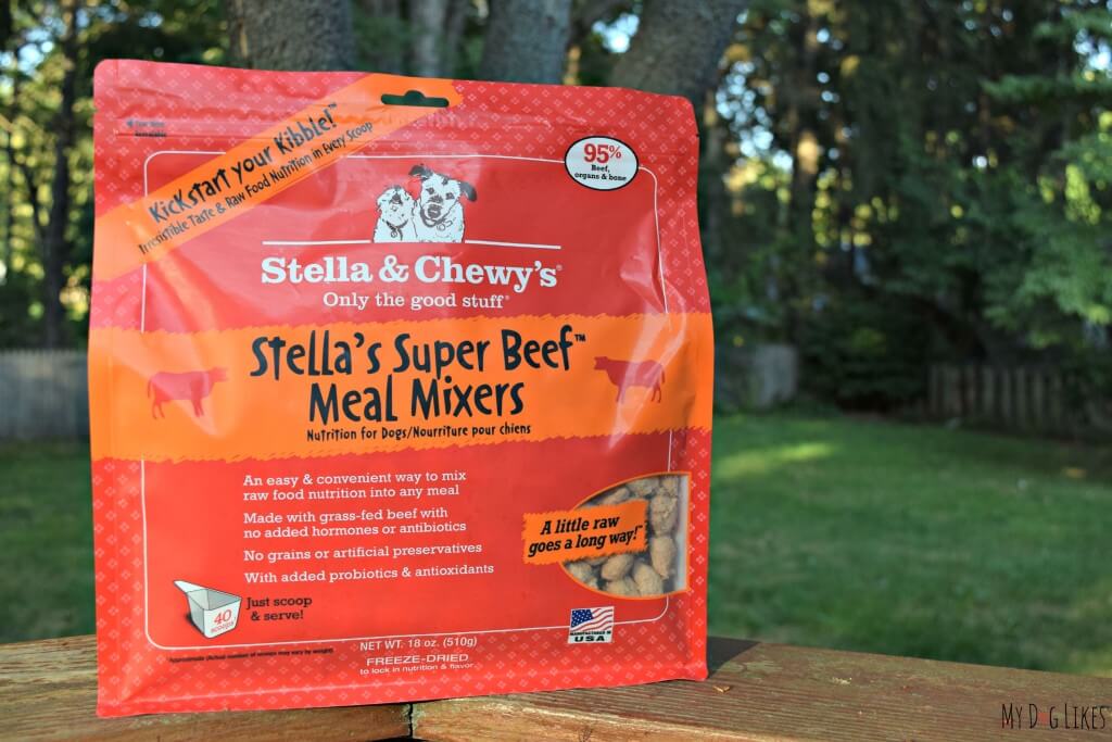 Our raw dog food journey continues as we review Meal Mixers from Stella and Chewys
