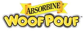 Absorbine Woof Pouf Logo