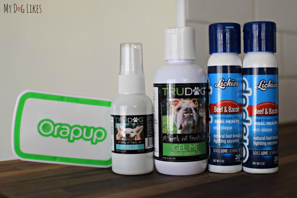 TruDog's dog dental health products line