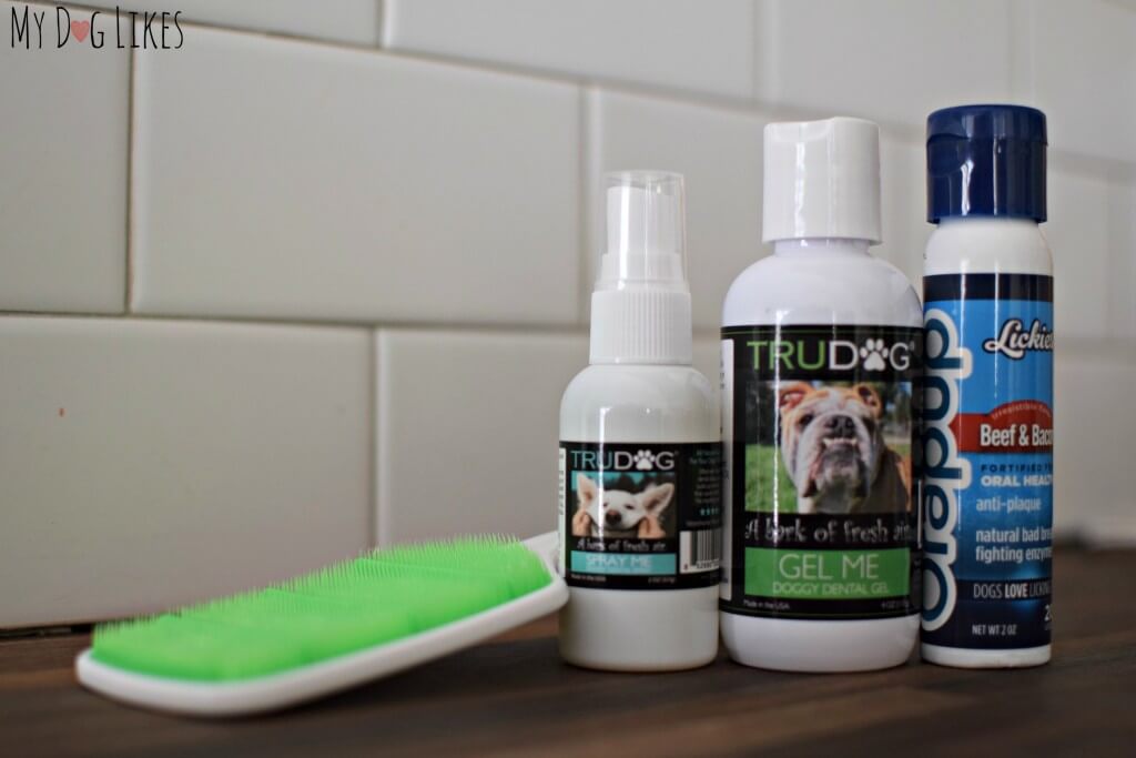 MyDogLikes reviews "Gel Me" Doggy Dental Gel from TruDog