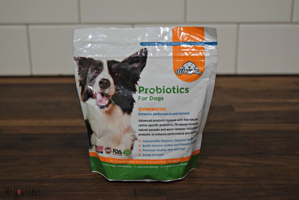 MyDogLikes reviews Wagglies Probiotics for Dogs