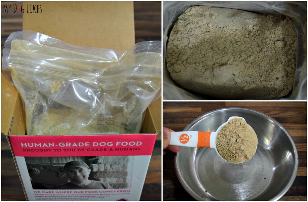 A closer look at the consistency of dehydrated dog food from Spot Farms