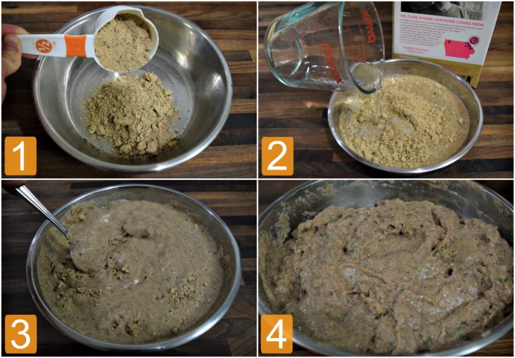 Preparing Spot Farms Dog Food is easy - simply scoop, add water, mix and serve