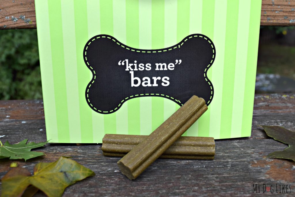 "Kiss Me" bars from YPCK help to clean teeth and freshen breath