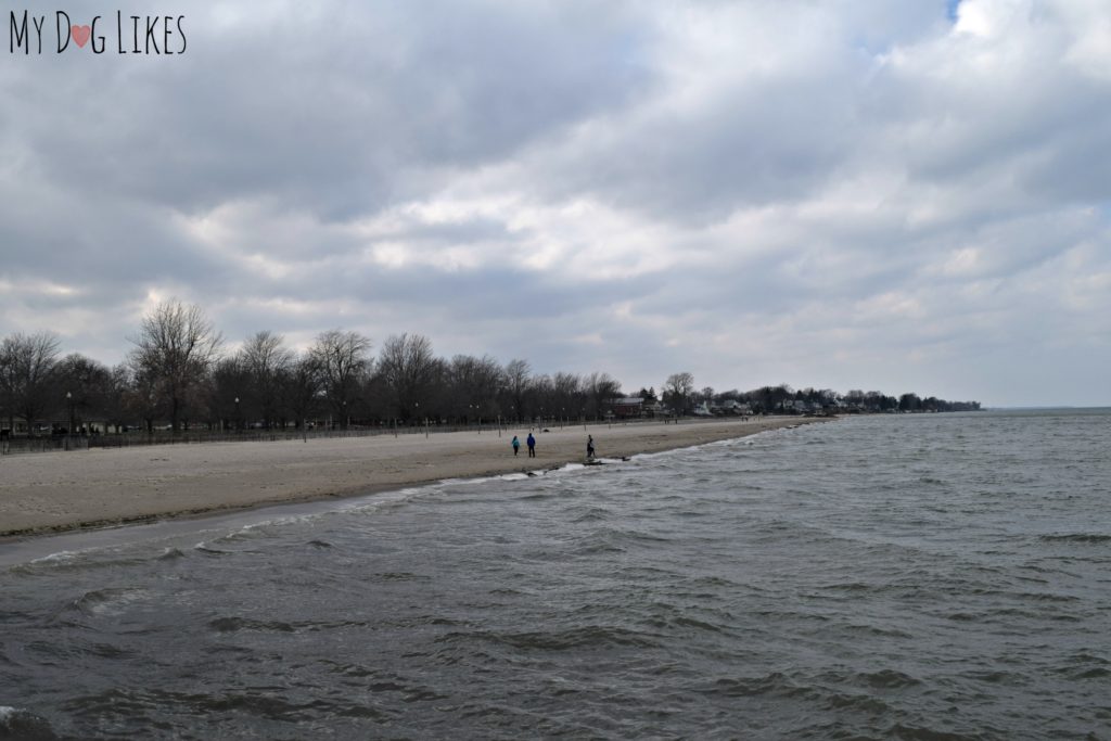 The view of Ontario Beach Park from the Pier in Charlotte