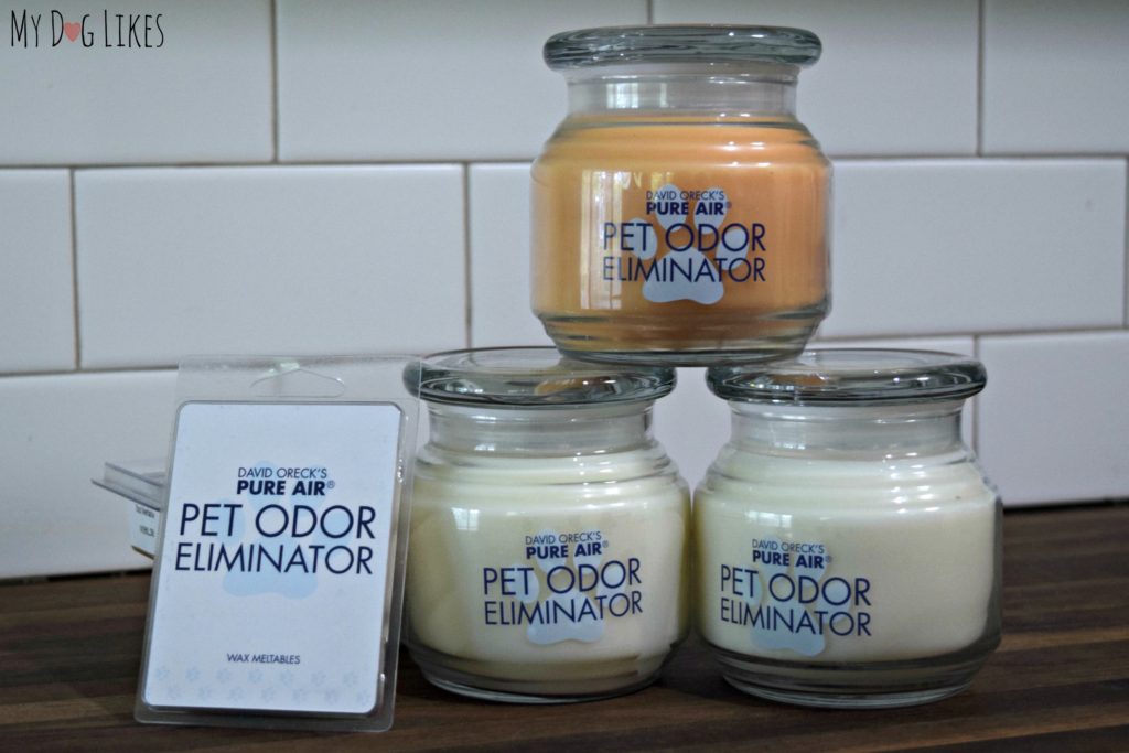 MyDogLikes reviews David Oreck's Pure Air Candles to see how well they can tackle the odors of our multi-dog household.