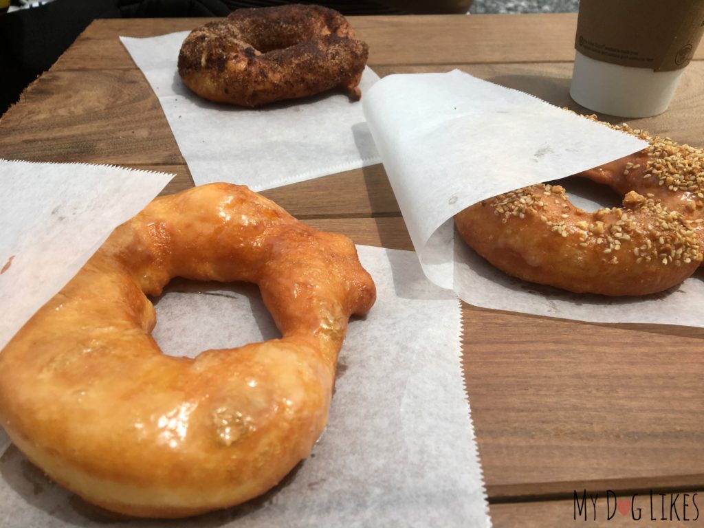 Hole doughnuts makes everything to order so you can enjoy them right out of the fryer!