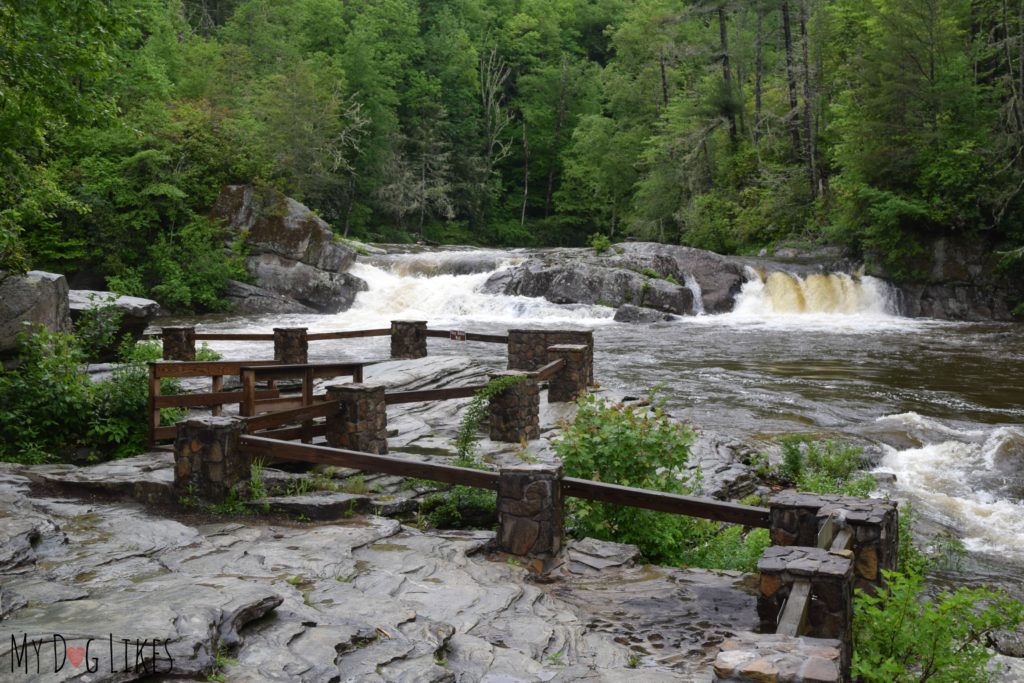 Upper Falls observation area