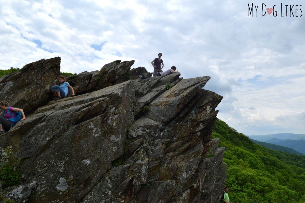 Exploring Humpback Rocks near Charlottesville, VA